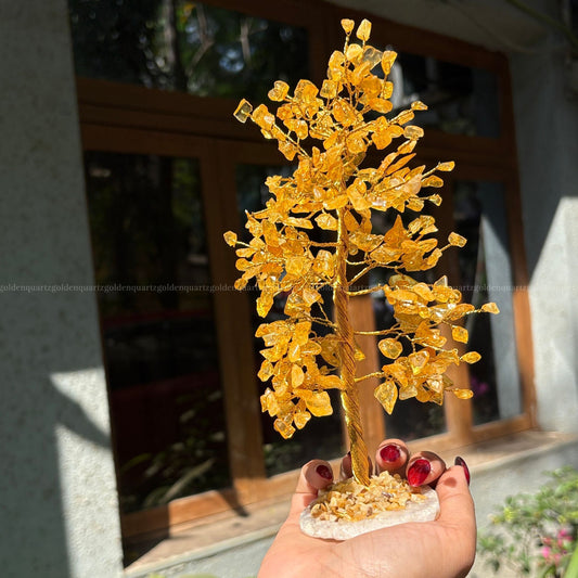 CITRINE TREE - Golden Quartz 
