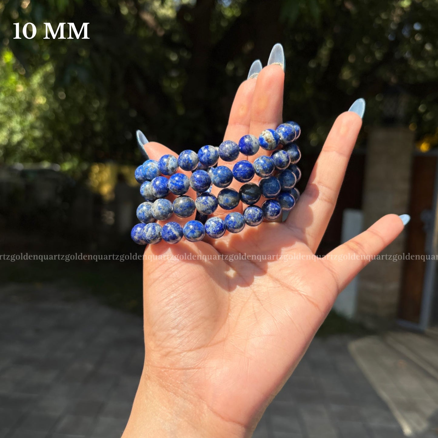 Lapis Lazuli Bracelet - Golden Quartz 