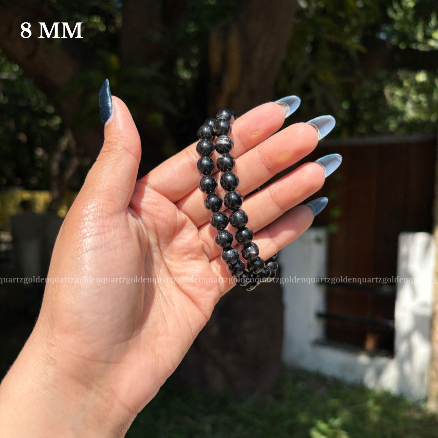 APACHE TEAR BRACELET - Golden Quartz 