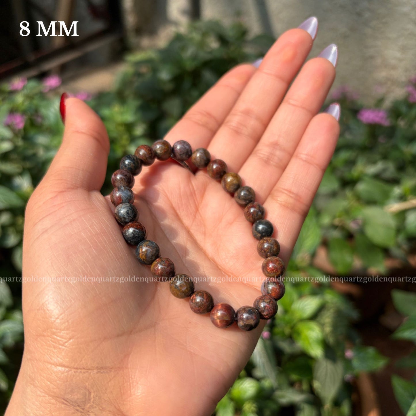 PIETERSITE BRACELET FOR TRANSFORMATION/ INTUITION & SPIRITUALITY - Golden Quartz 