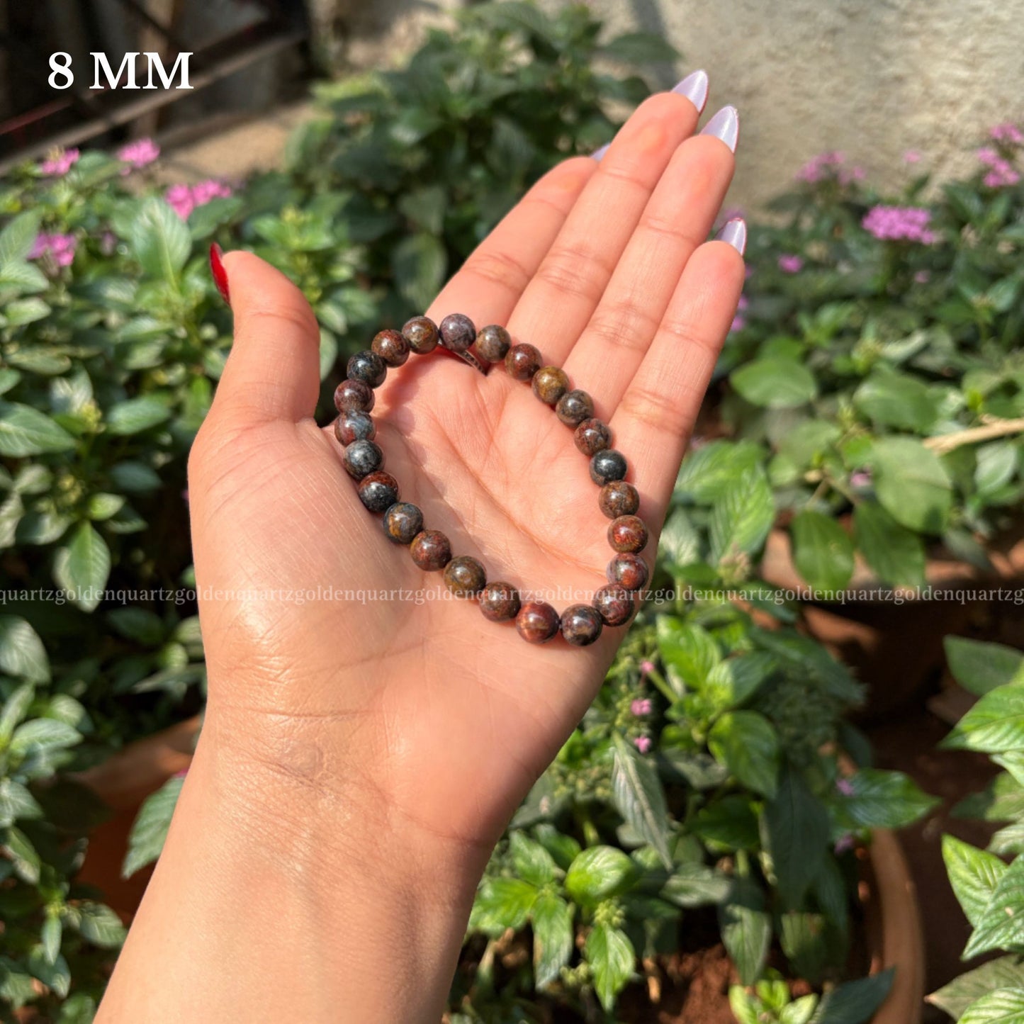 PIETERSITE BRACELET FOR TRANSFORMATION/ INTUITION & SPIRITUALITY - Golden Quartz 