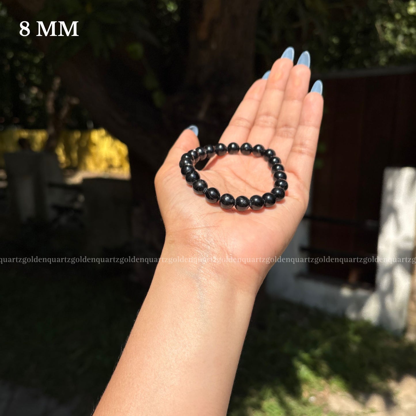 APACHE TEAR BRACELET - Golden Quartz 