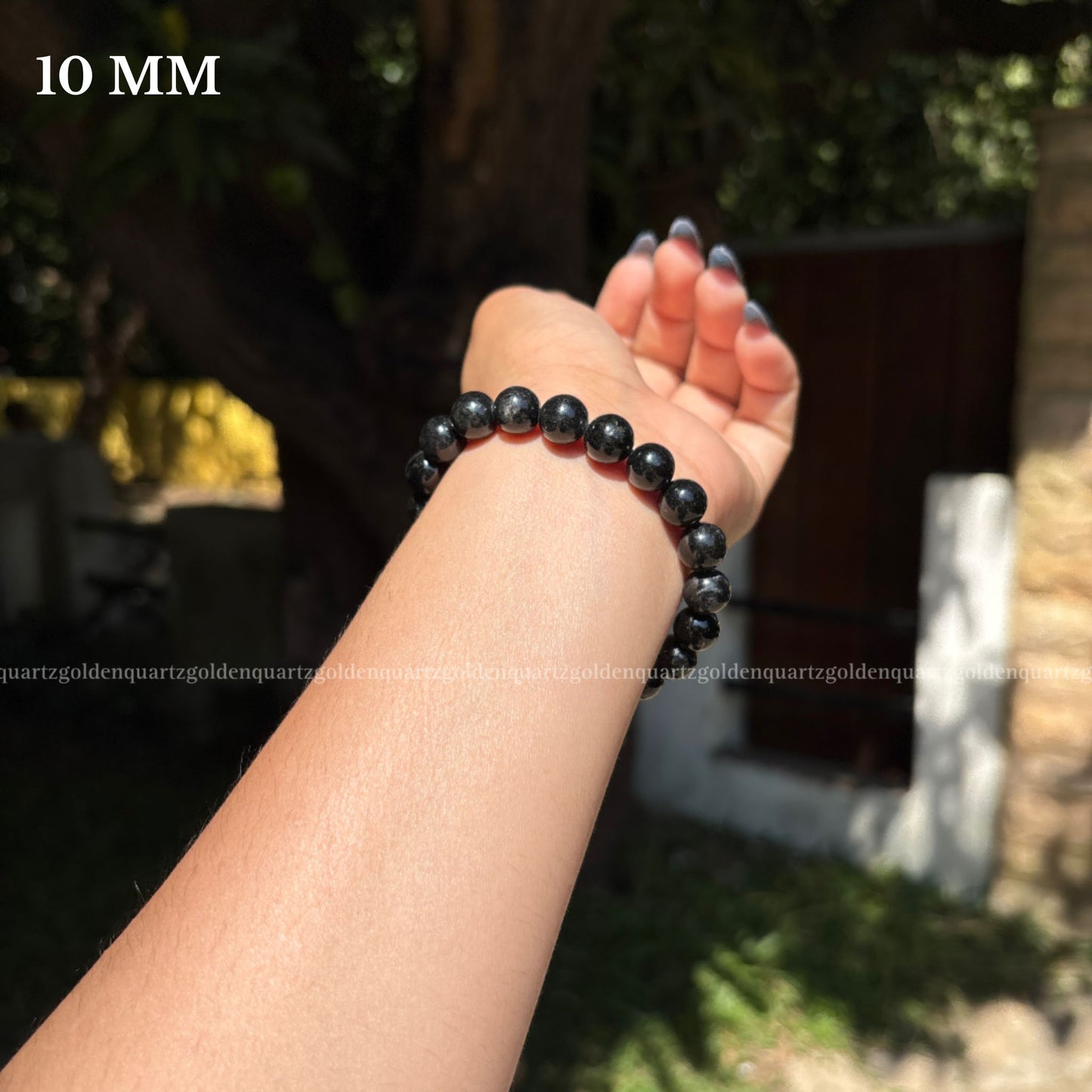 APACHE TEAR BRACELET - Golden Quartz 