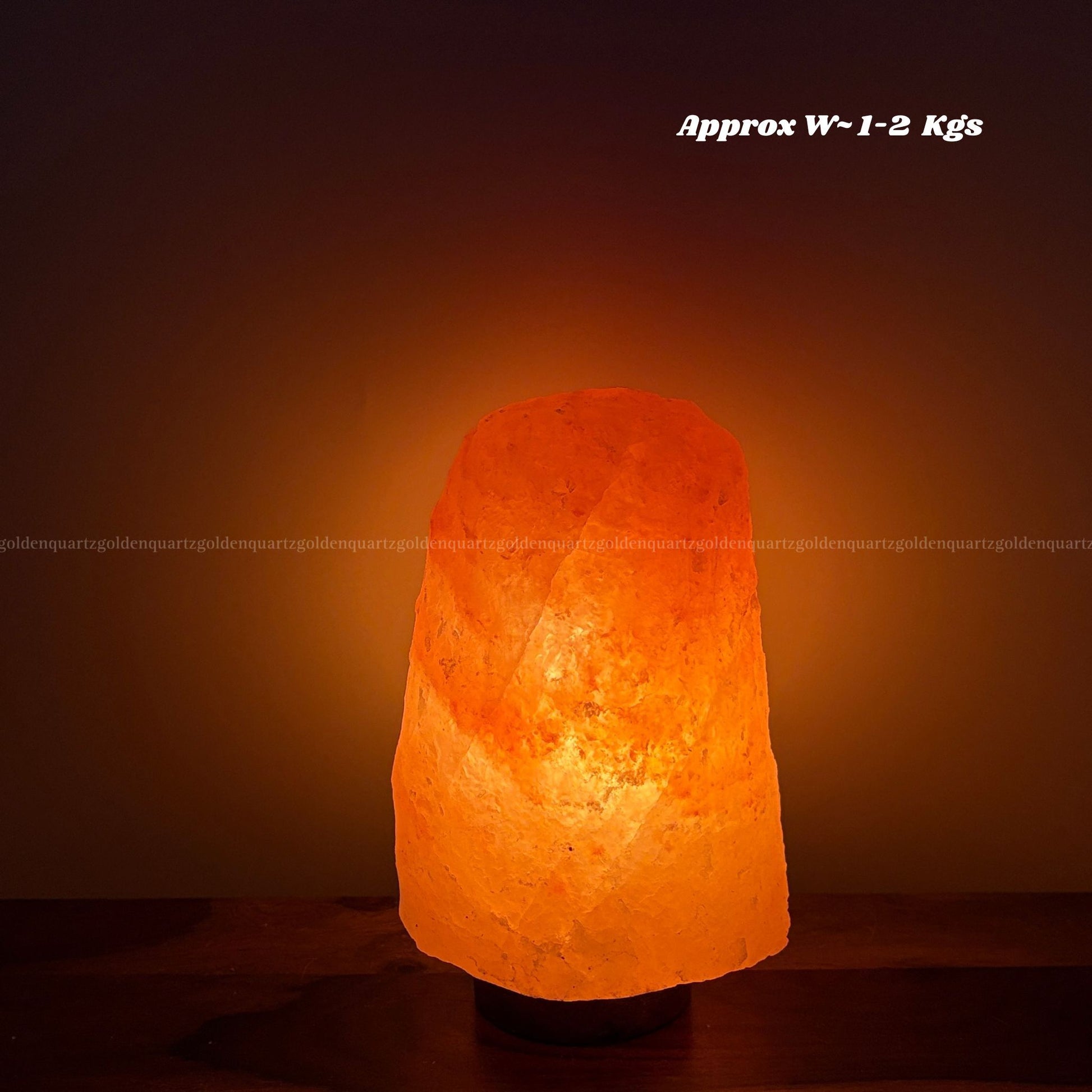 HIMALAYAN SALT LAMPS - Golden Quartz 