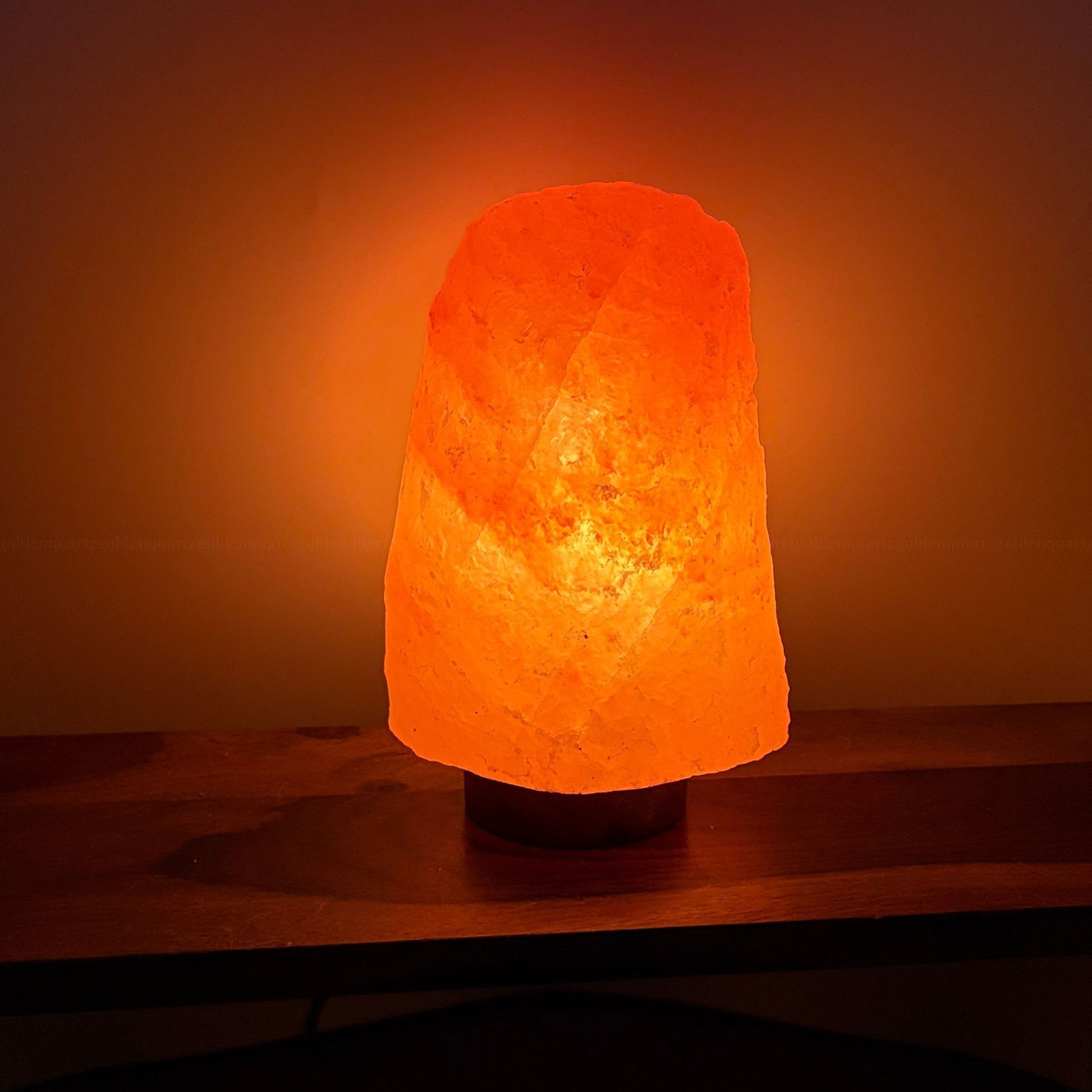 HIMALAYAN SALT LAMPS - Golden Quartz 