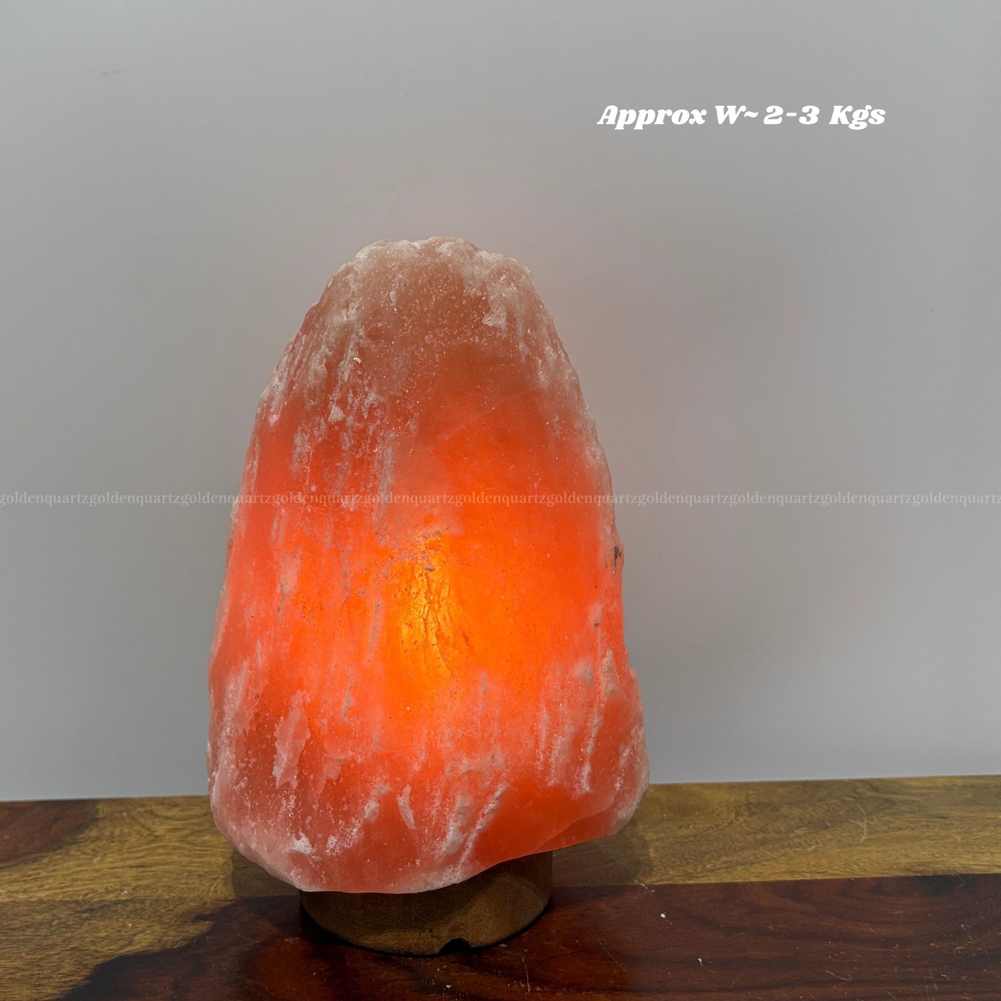 HIMALAYAN SALT LAMPS - Golden Quartz 