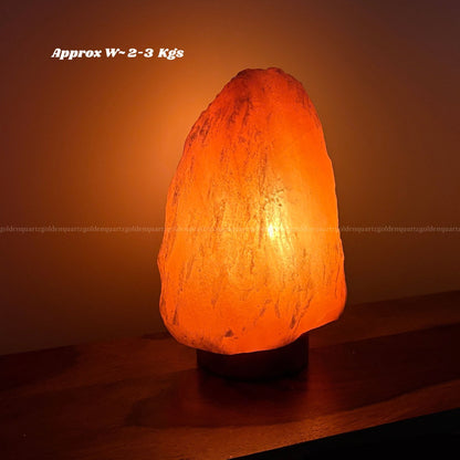 HIMALAYAN SALT LAMPS - Golden Quartz 