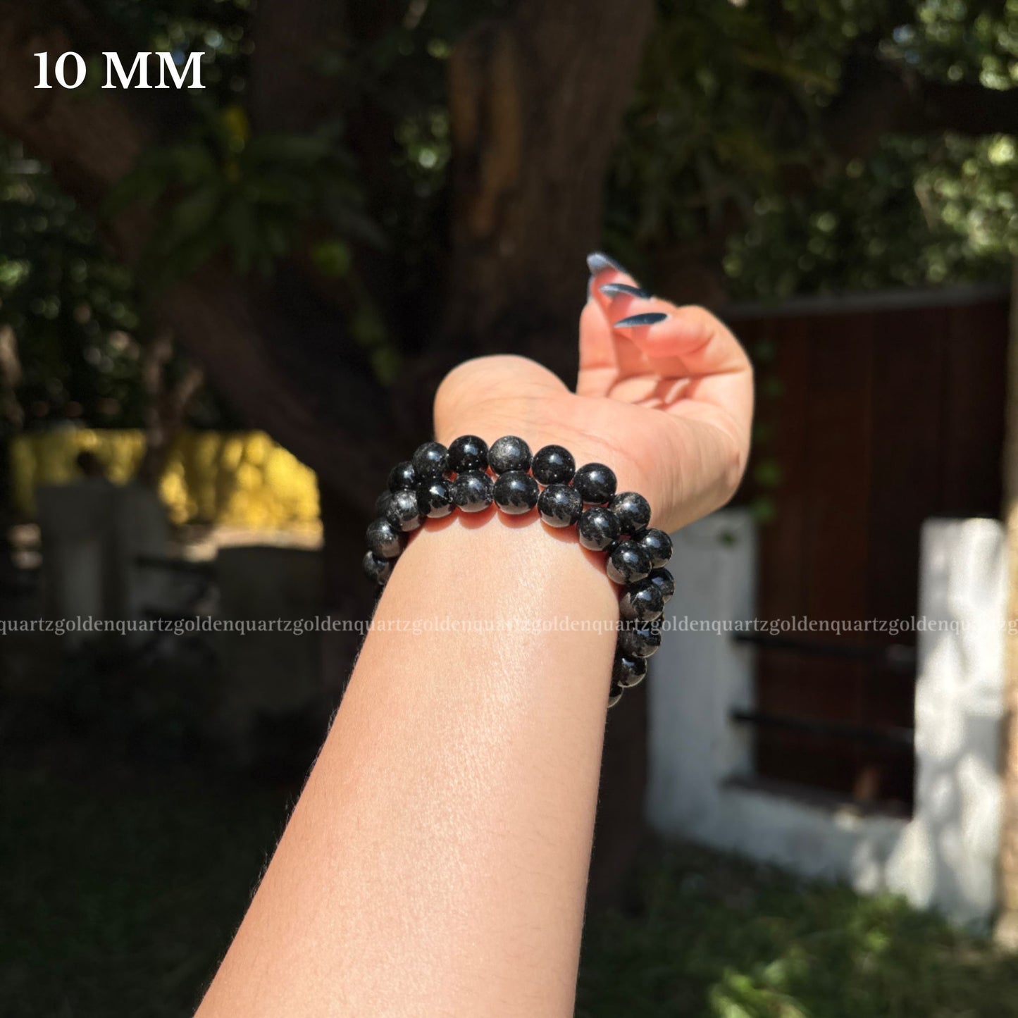 APACHE TEAR BRACELET - Golden Quartz 