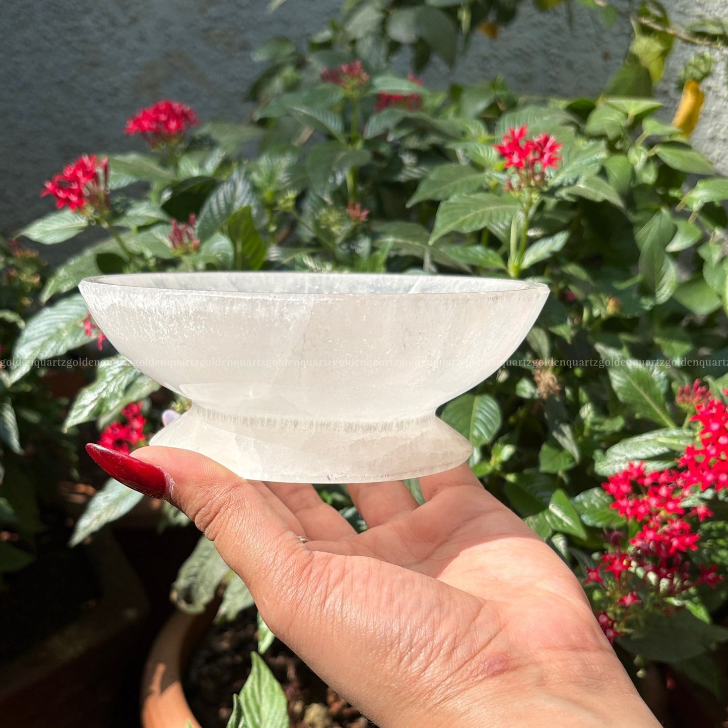 SELENITE RIM BOWL