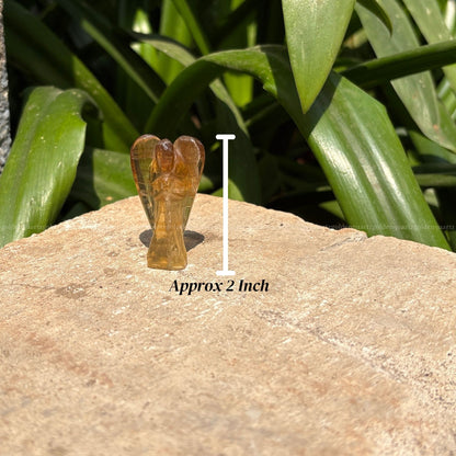 Chocolate Fluorite Angel