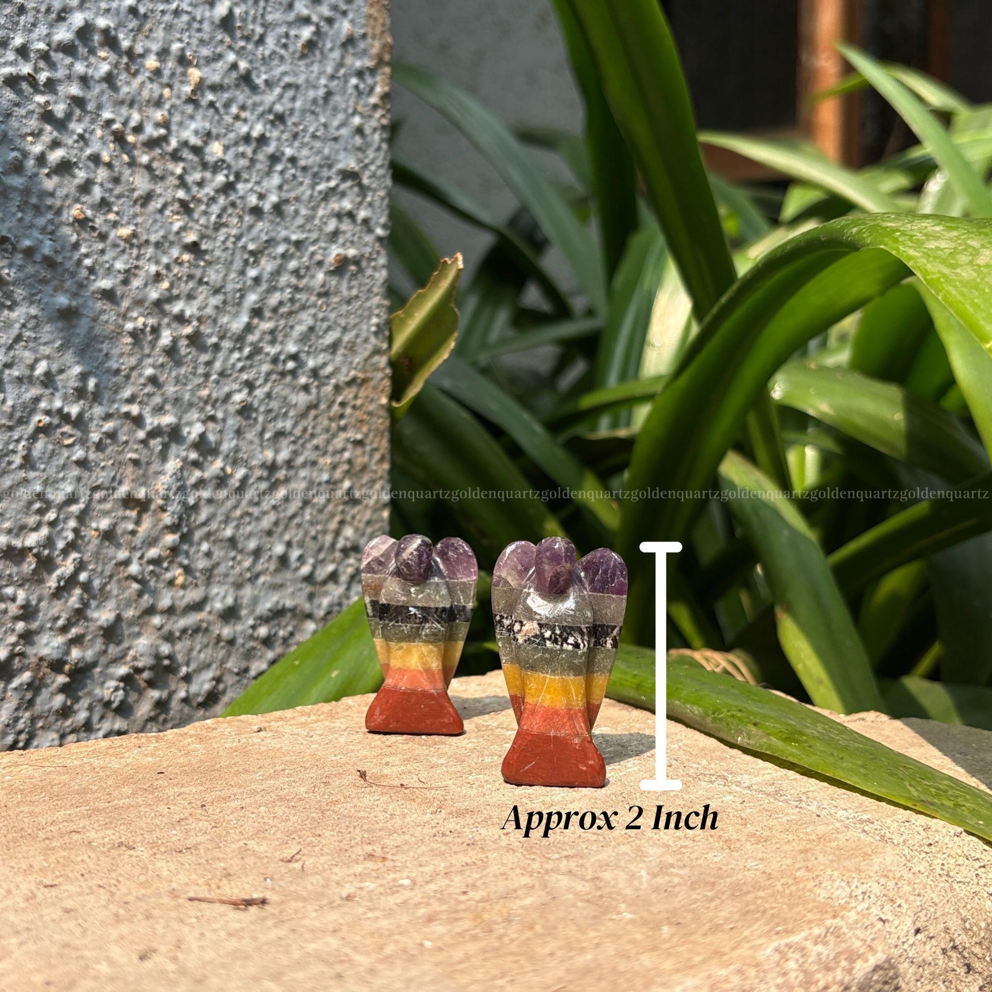 7 Chakra Angel - Golden Quartz 