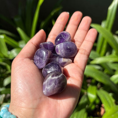 Amethyst Tumbled Stone