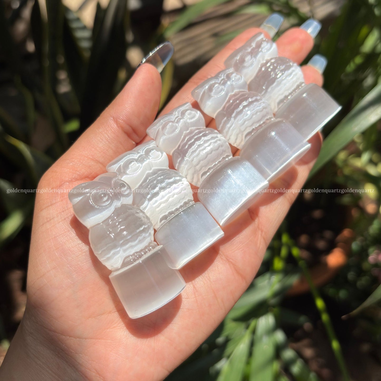 Selenite Baby Owls – Wisdom, Calmness & Pure Energy