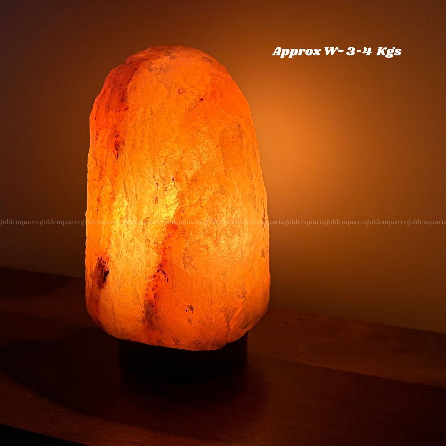 HIMALAYAN SALT LAMPS - Golden Quartz 