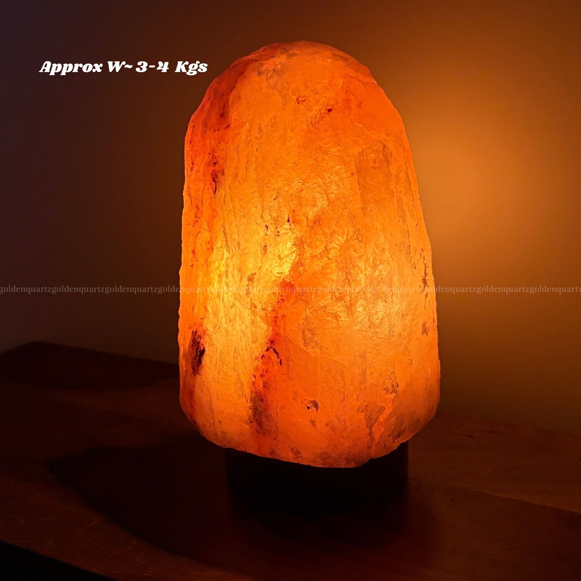 HIMALAYAN SALT LAMPS - Golden Quartz 