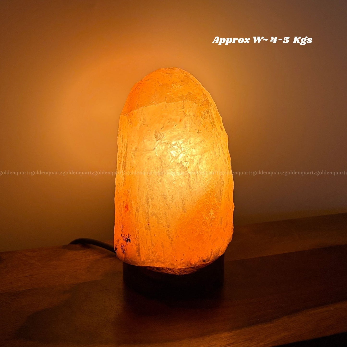 HIMALAYAN SALT LAMPS - Golden Quartz 