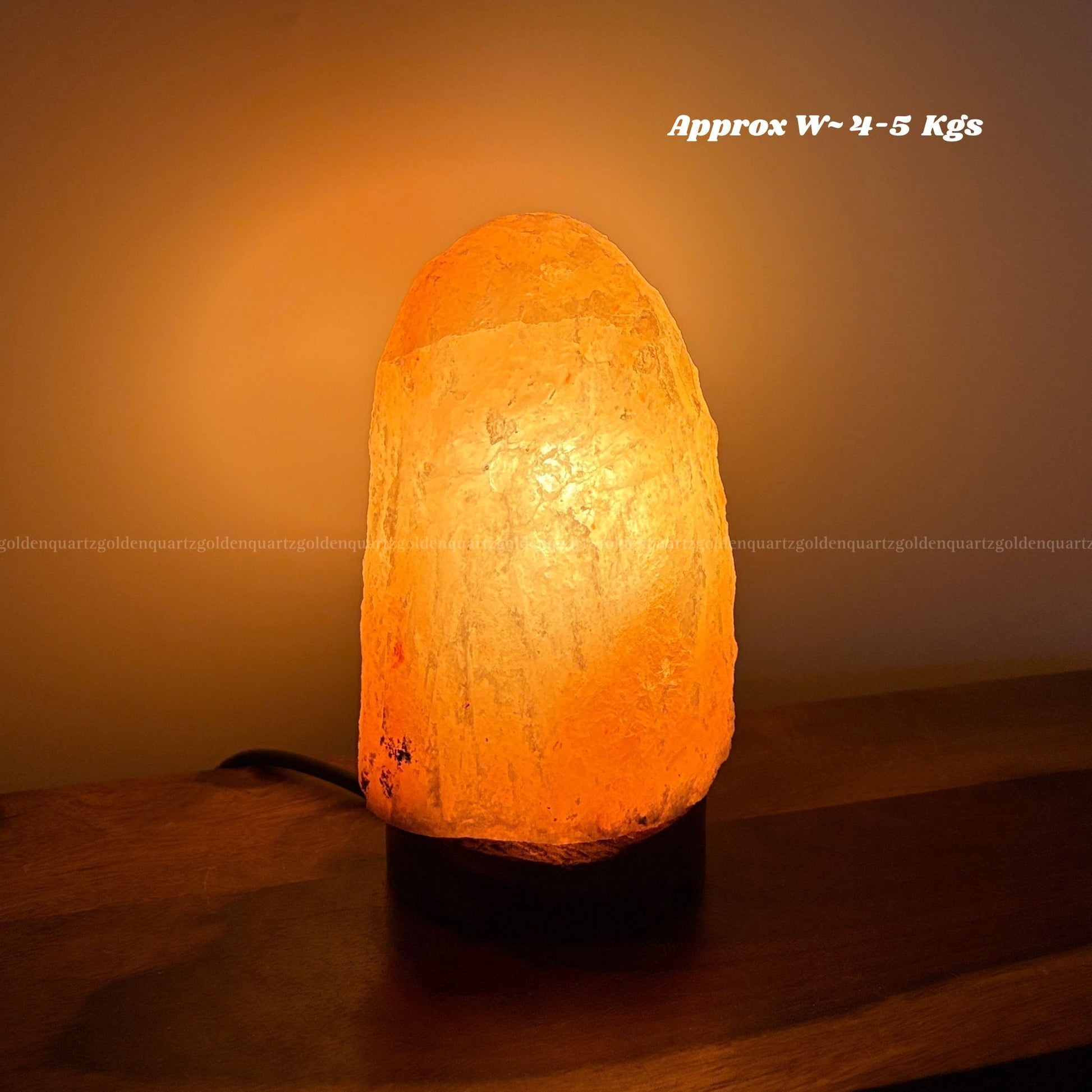 HIMALAYAN SALT LAMPS - Golden Quartz 
