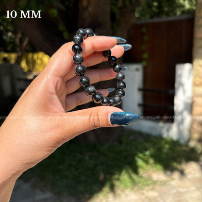 APACHE TEAR BRACELET - Golden Quartz 