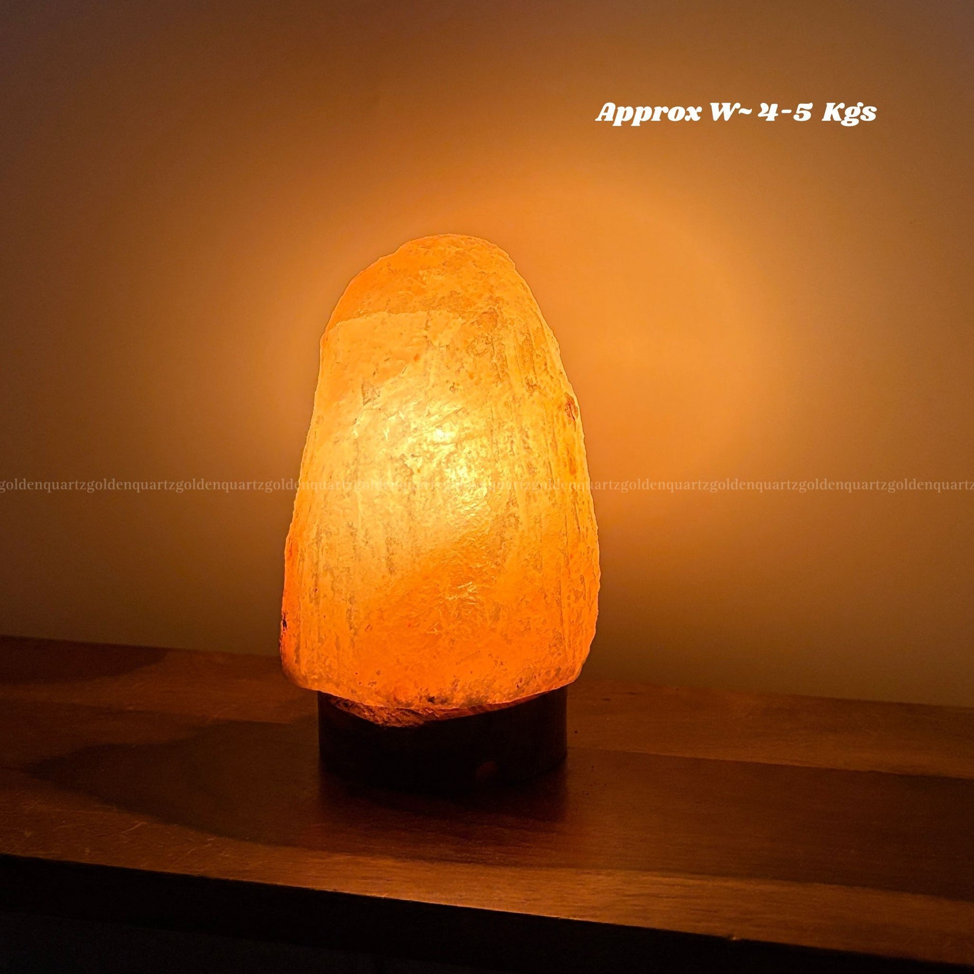HIMALAYAN SALT LAMPS - Golden Quartz 