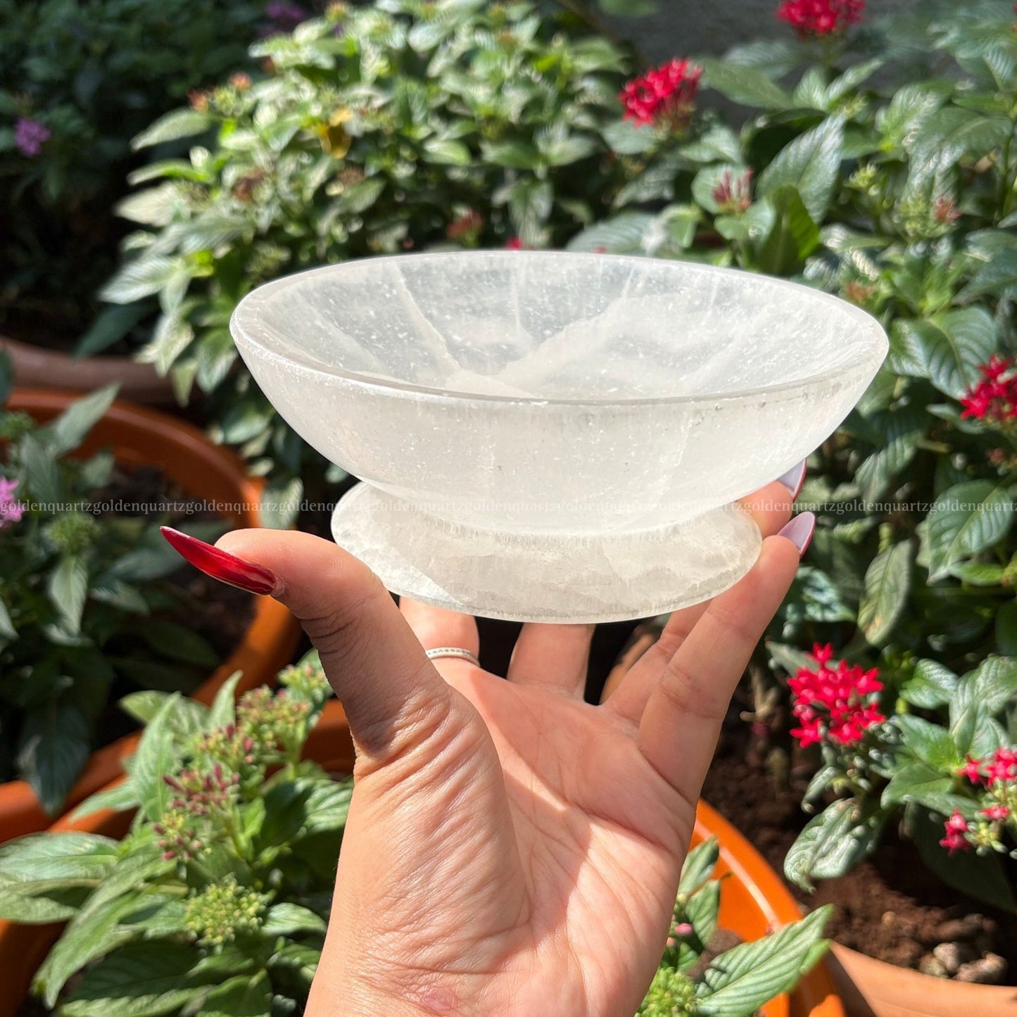 SELENITE RIM BOWL