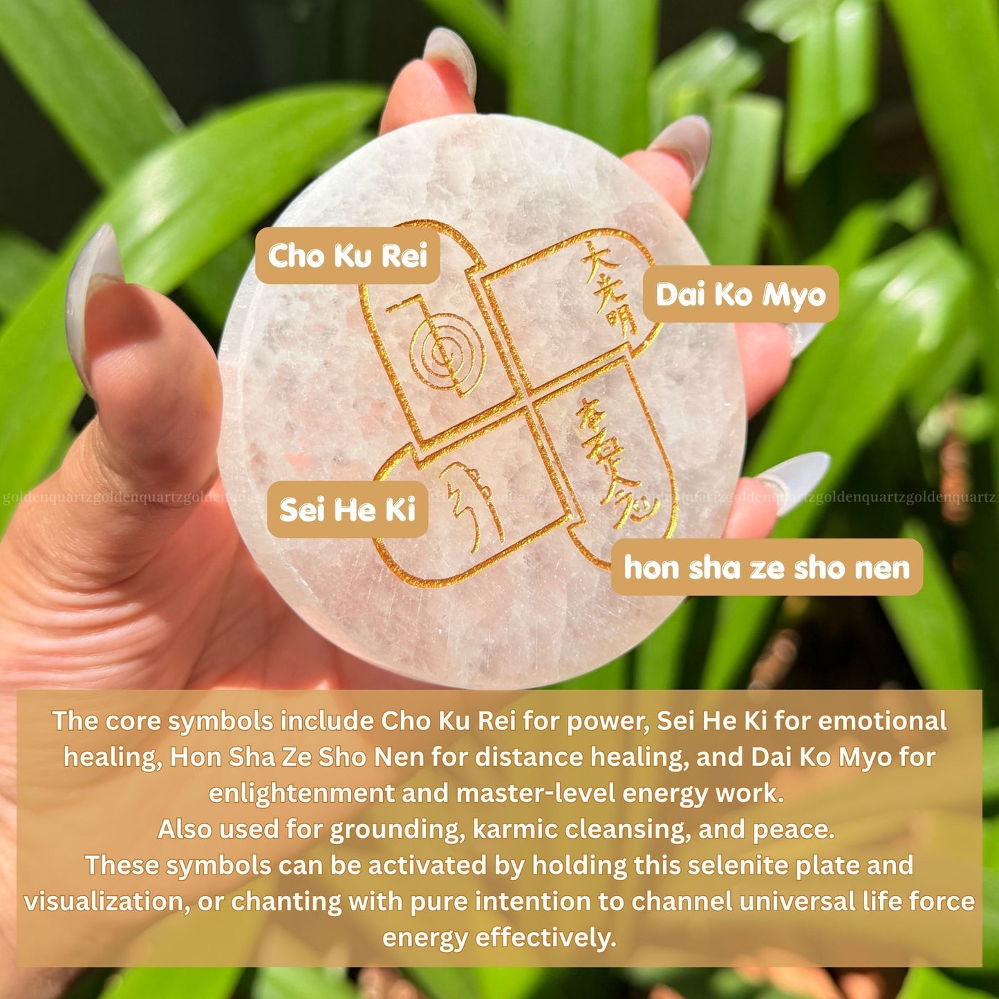 Sarvottam Reiki Selenite Plate & Dhan Yog Bracelet Combo