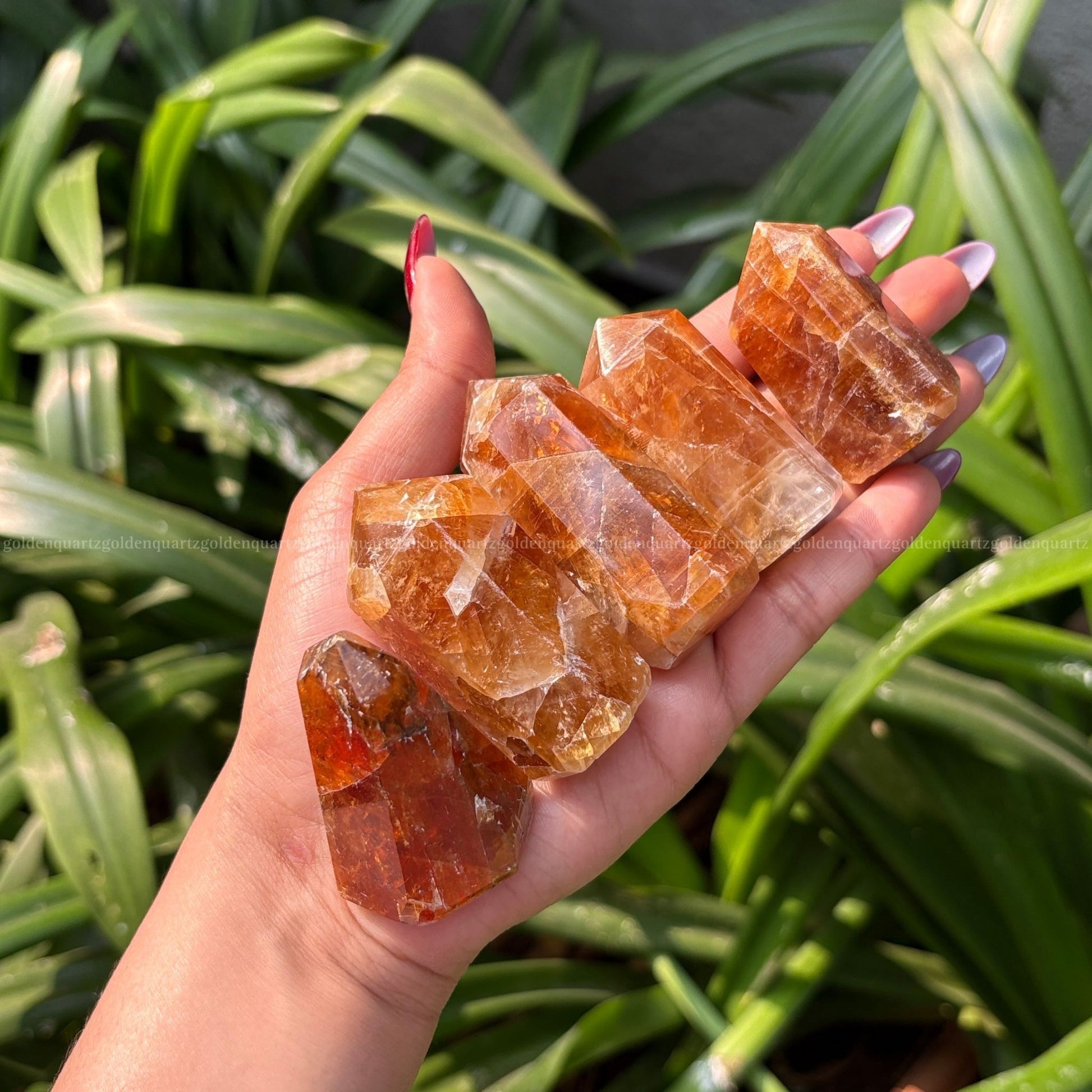 Citrine Tower - Golden Quartz 