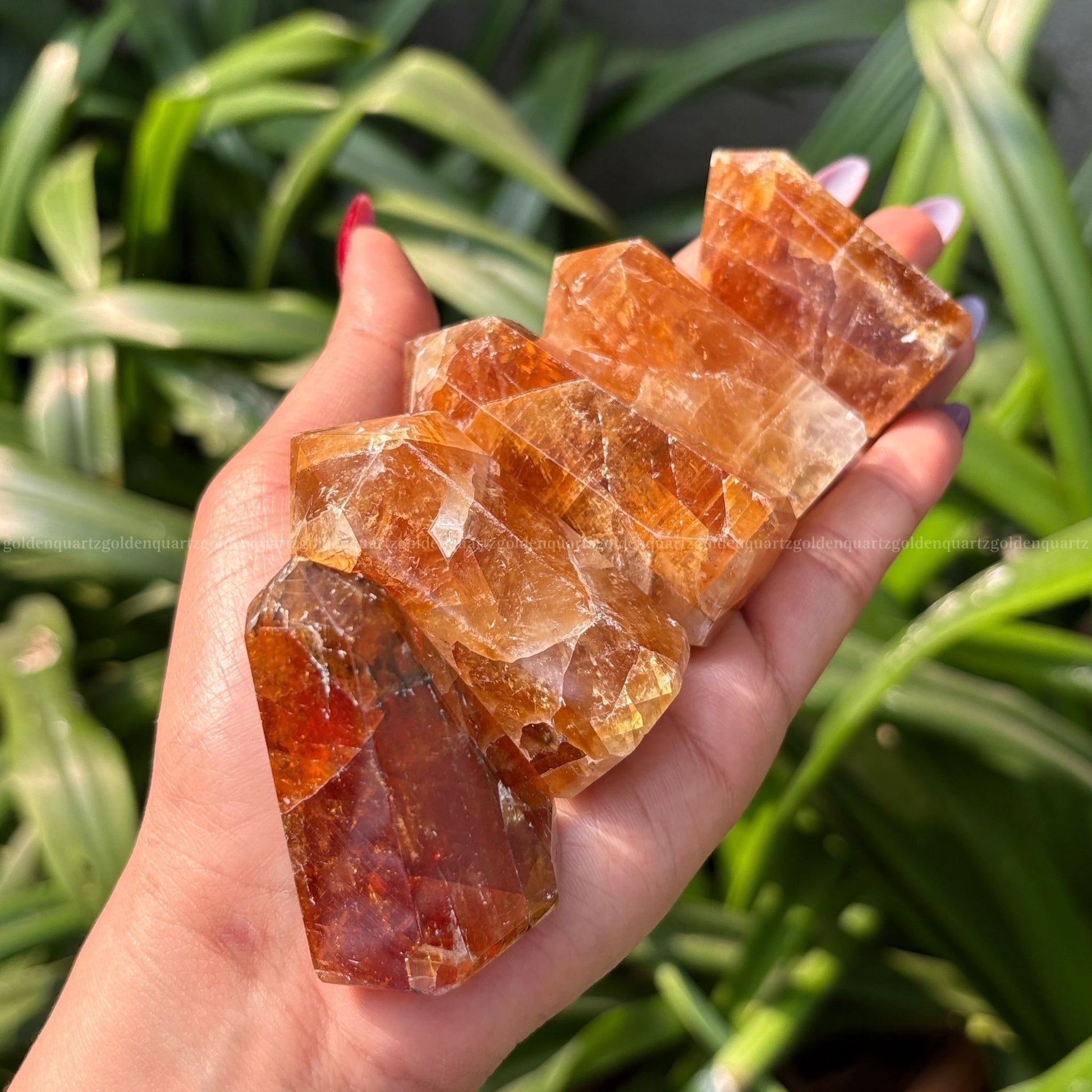 Citrine Tower - Golden Quartz 