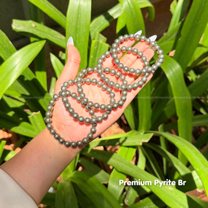 Pyrite Gem Quality Bracelet