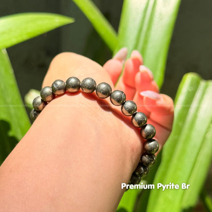 Pyrite Gem Quality Bracelet