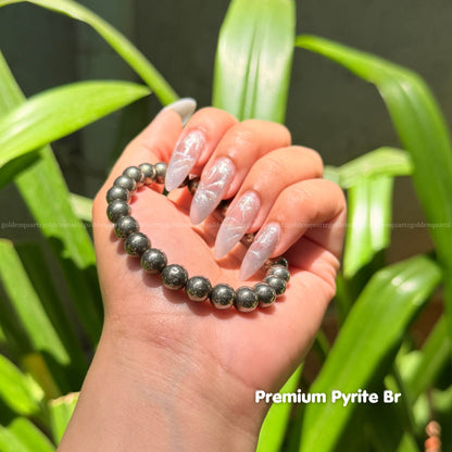 Pyrite Gem Quality Bracelet