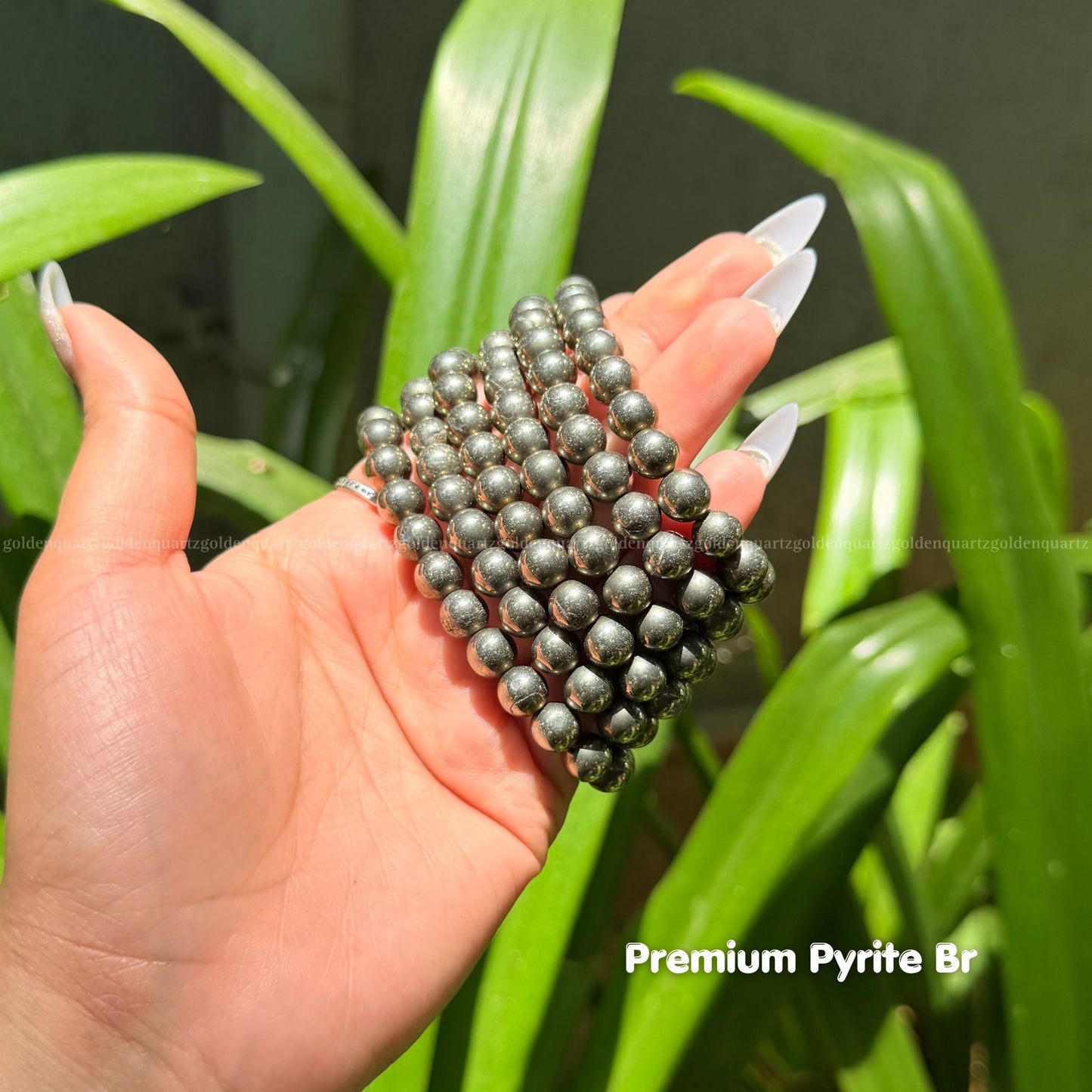 Pyrite Gem Quality Bracelet