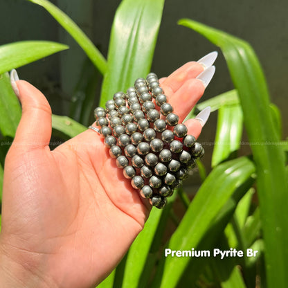 Pyrite Gem Quality Bracelet