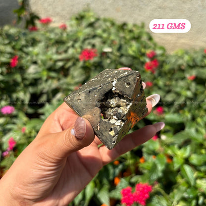 Pure Peru Pyrite Raw Pyrite