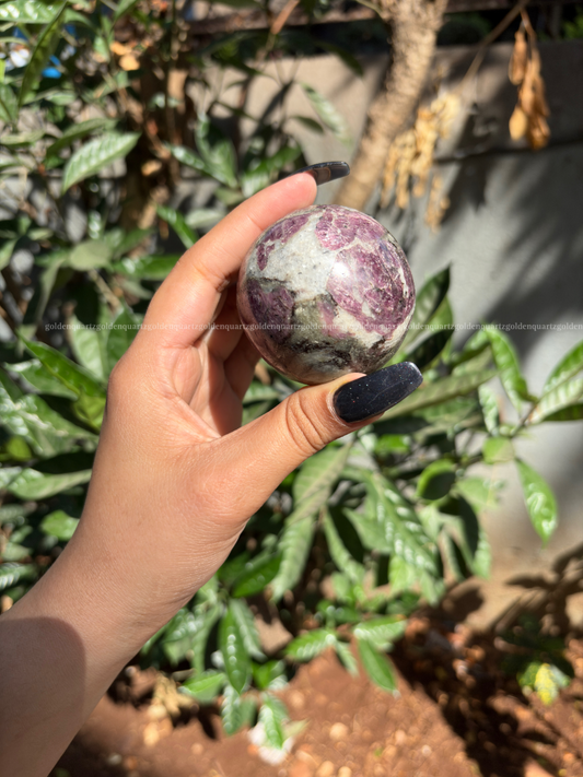 Ruby Matrix Sphere/ Ball