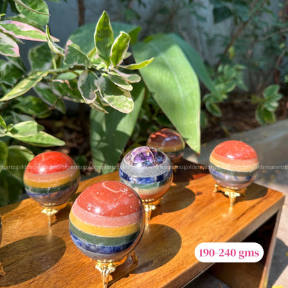 7 Seven Chakra Sphere/ Ball