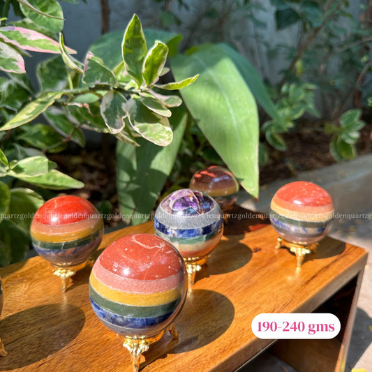 7 Seven Chakra Sphere/ Ball