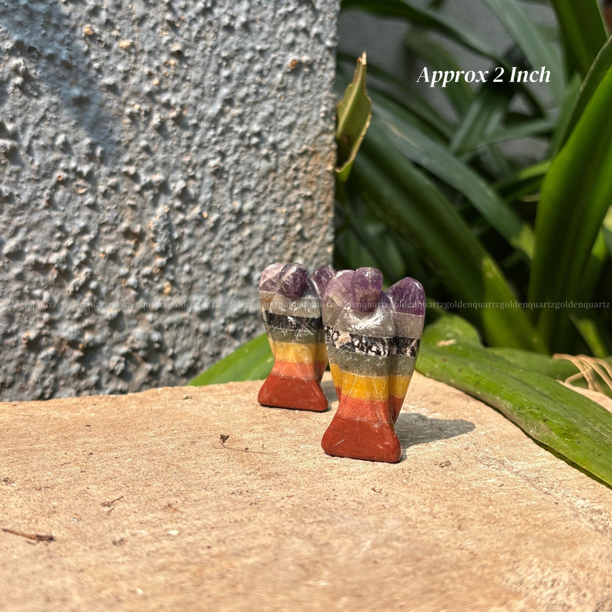 7 Chakra Angel - Golden Quartz 