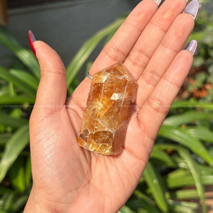 Citrine Tower - Golden Quartz 