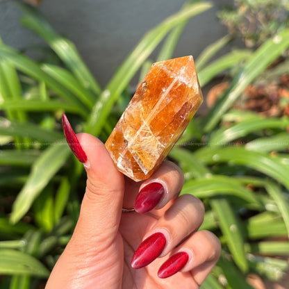 Citrine Tower - Golden Quartz 