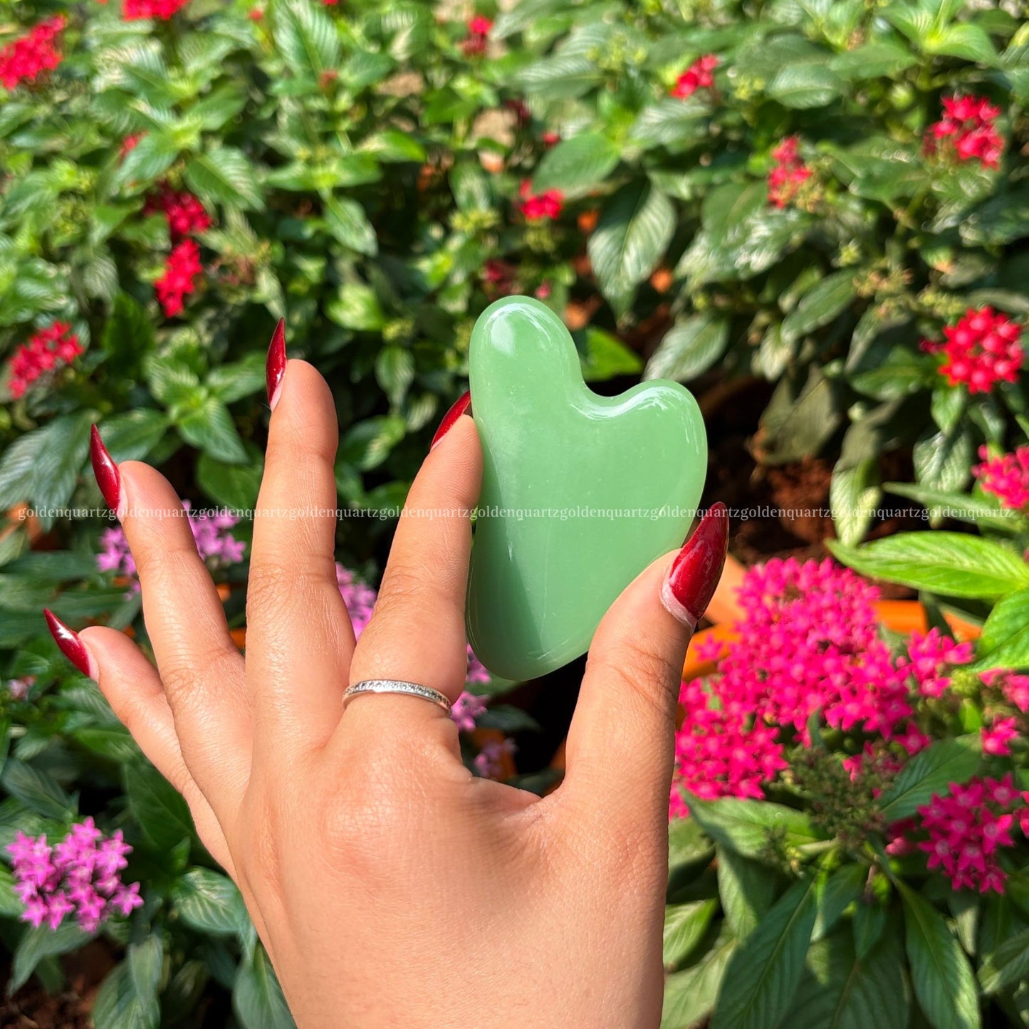 Green Aventurine Gau sha