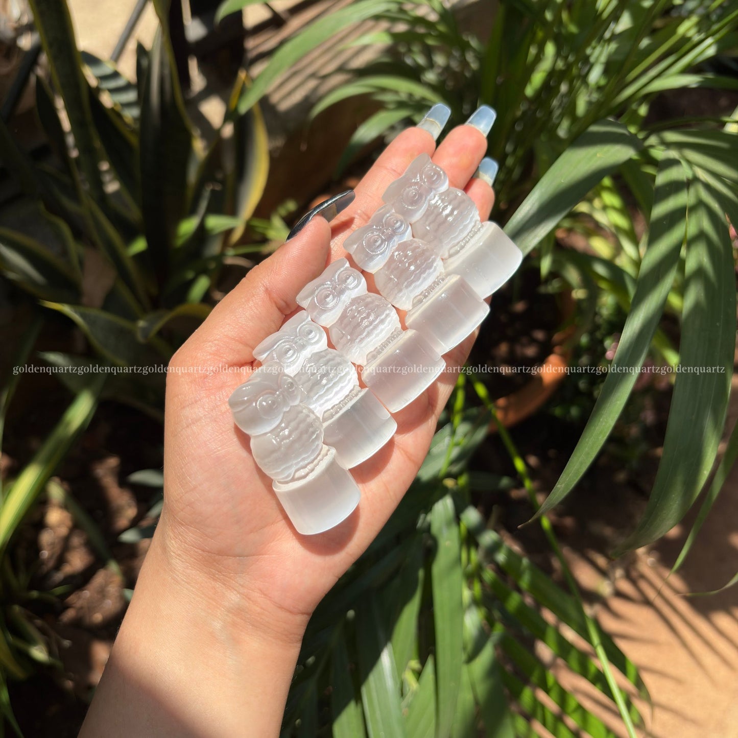 Selenite Baby Owls – Wisdom, Calmness & Pure Energy