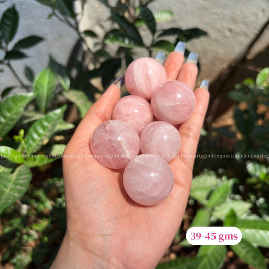 Rose Quartz Mini Sphere/ Ball