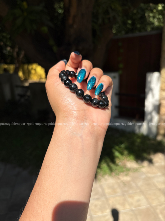 APACHE TEAR BRACELET - Golden Quartz 