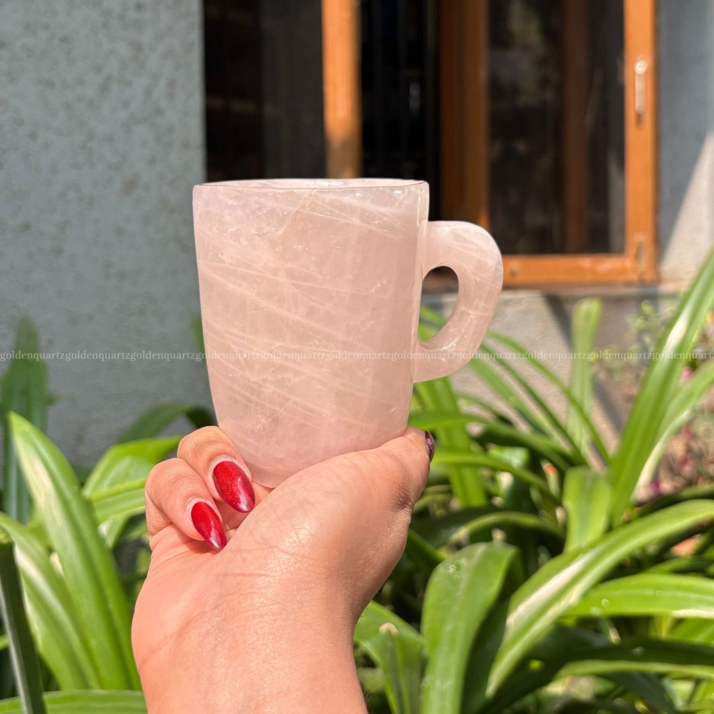 CUP & SAUCER SET - Golden Quartz 