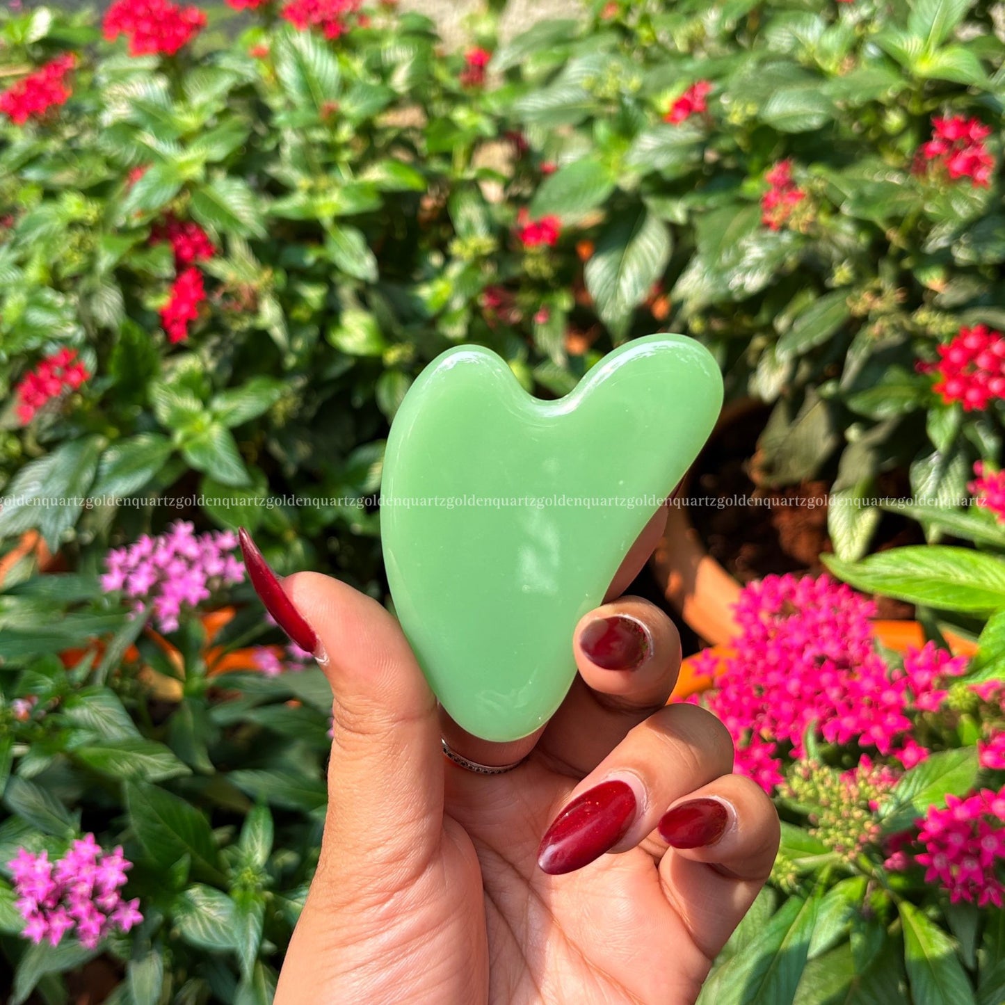 Green Aventurine Gau sha