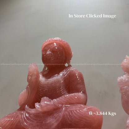 Rose Quartz Buddha – Love, Peace & Emotional Healing