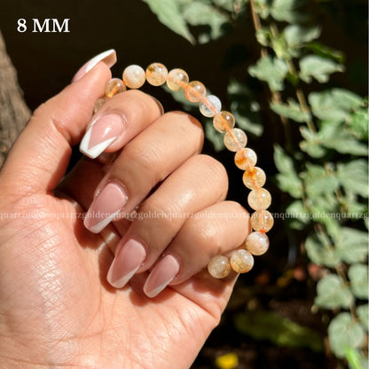 Citrine Bracelet - Golden Quartz 