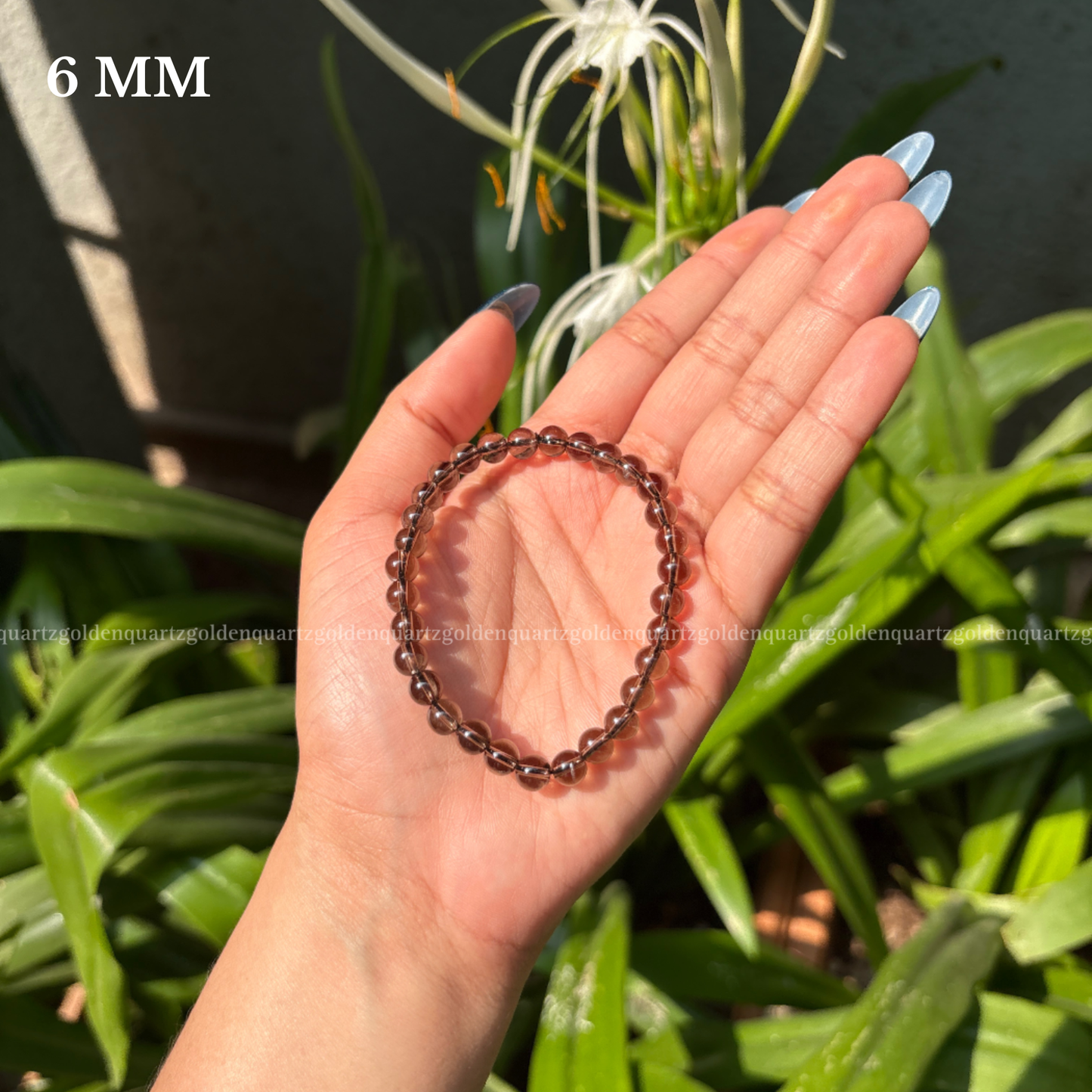 Smoky Quartz Bracelet - Golden Quartz 