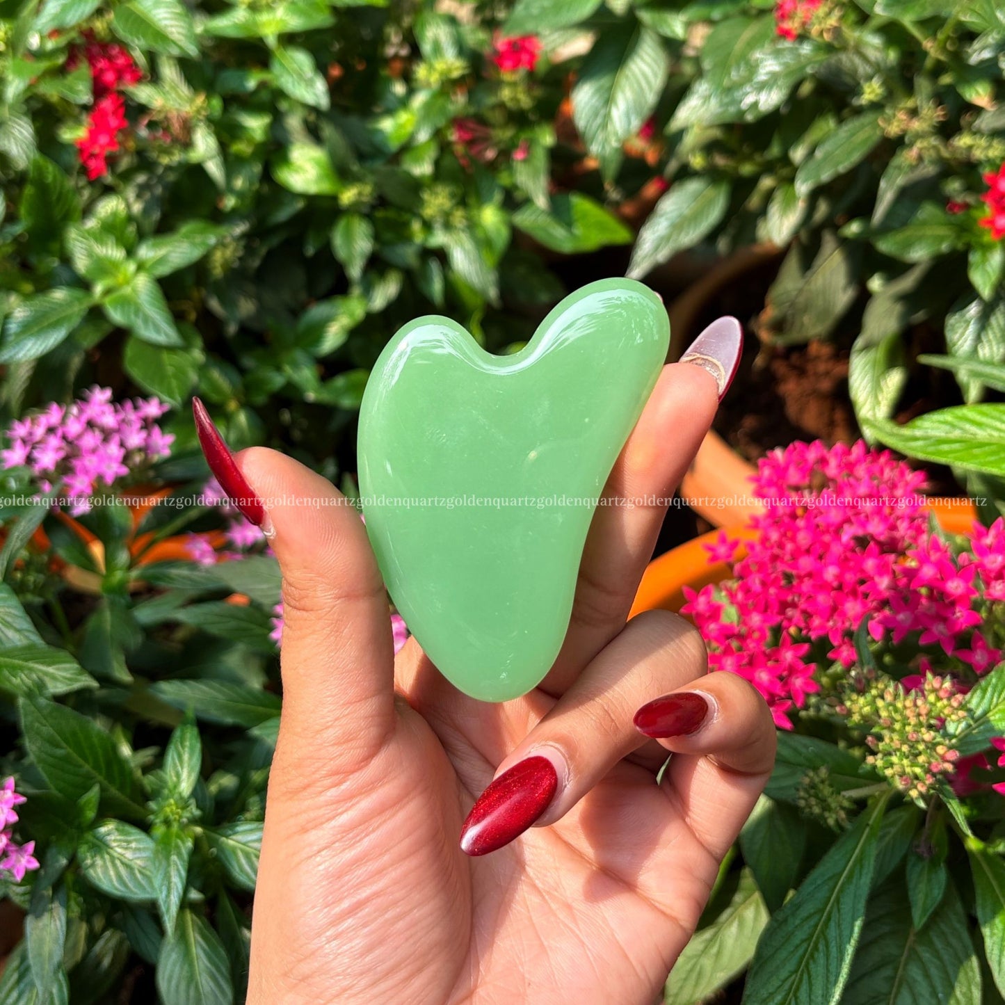 Green Aventurine Gau sha