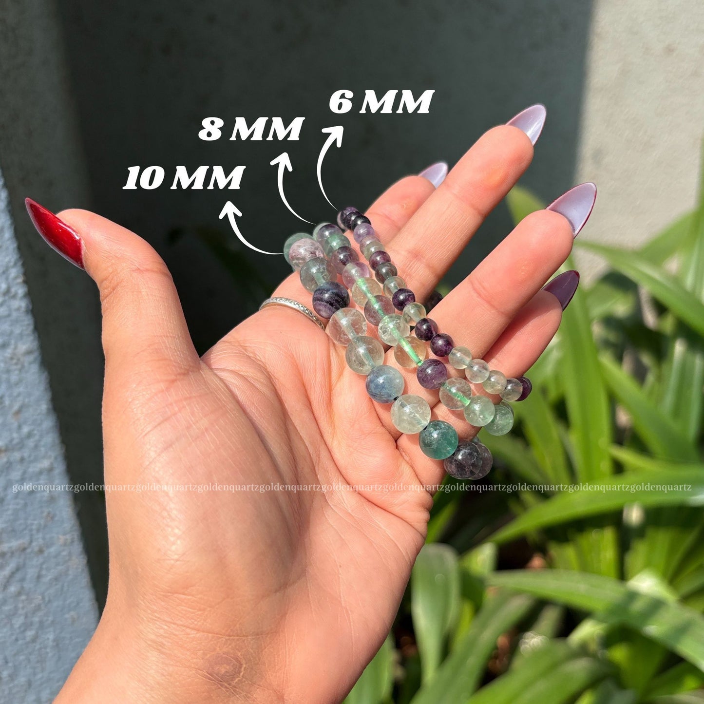 MULTI FLUORITE BRACELET
